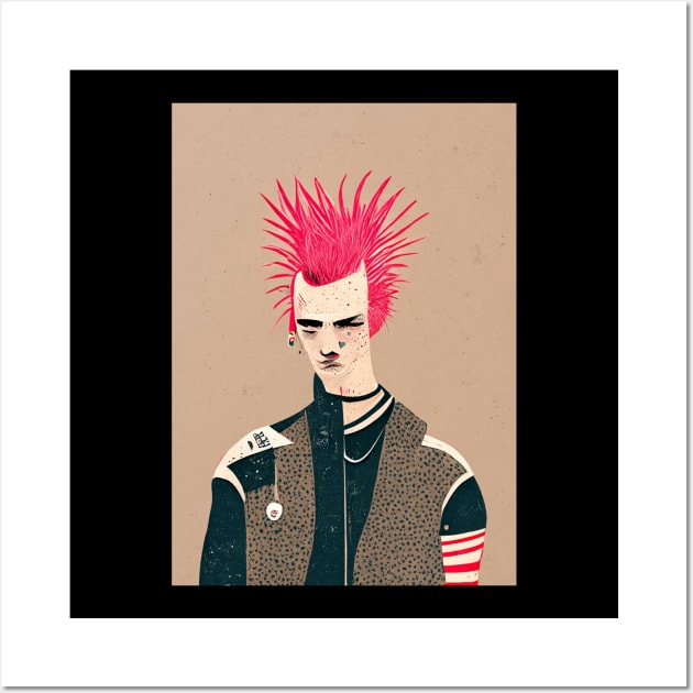 The Punk Wall Art by deificusArt